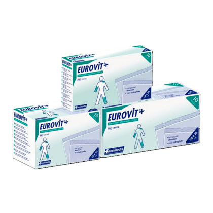 Absorberend verband Eurovit +   10 x 15 cm - Steriel