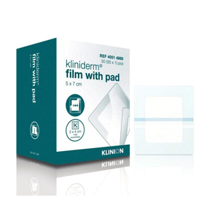 Kliniderm film + pad - Steriel