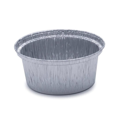 Steriele set alu recipiënt rond 125 ml