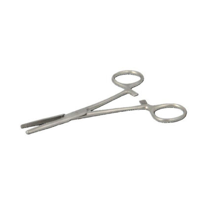 Kochertang in inox zonder tanden  14 cm + kompres - Steriel