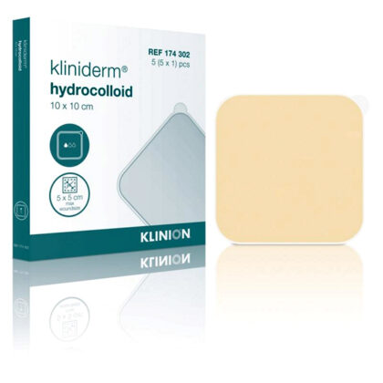 Kliniderm Hydrocolloïd wondverbanden  standaard  10 x 10 cm  steriel