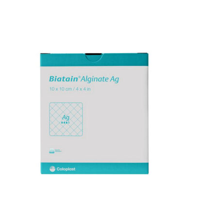 Doos van 10 Biatain AG verbanden  10 x 10 cm - Steriel