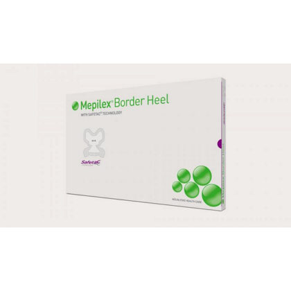 Mepilex Border Heel hydrocellulaire verbanden  22 x 23 cm  steriel