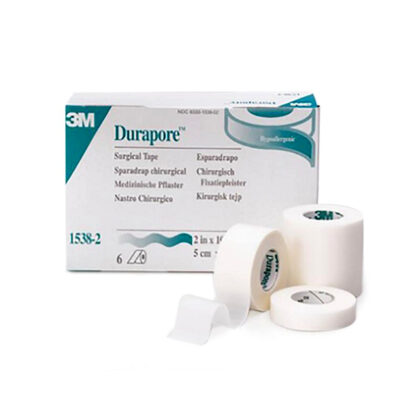 Hechtpleister Durapore  2 5 cm x 9 15 m