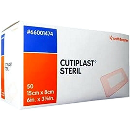 Cutiplast wondverbanden  15 x 8 cm  steriel