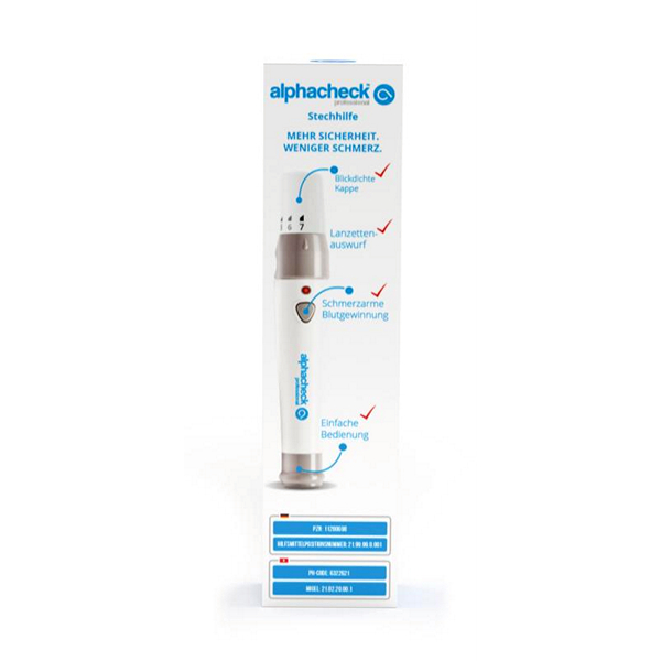 Alphacheck professionele prikpen