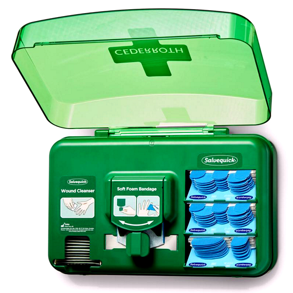 Wondverzorgingsdispenser - blauwe verbanden - Afbeelding 2