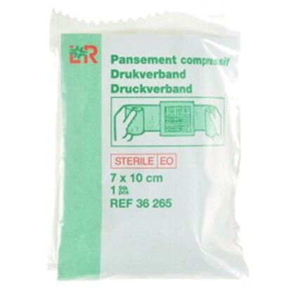 Drukverband B  7 x 10 cm - Steriel.