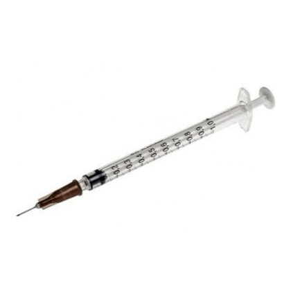 BD Plastipak tuberculinespuit 1 ml + 27G 3/8IN 10 mm