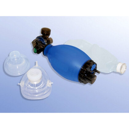 Beademingsballon silicone 500 ml  kinderen met O2 reservoir